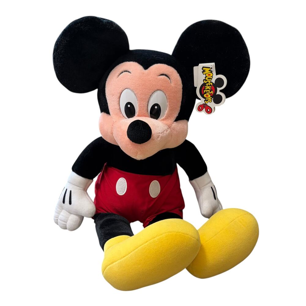 Mouseketoys Disney Mickey Mouse 25" Plush Vintage NWT Theme Park Exclusive 90s